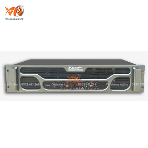 Cục đẩy công suất 4 kênh Korah K19 Plus, 1550w x 4 kênh, nguồn xung