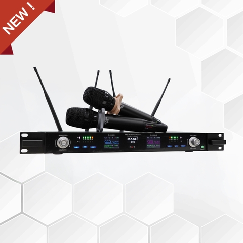 Micro Không Dây Maxo D99 – Micro Công Trình & Kinh Doanh