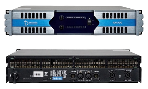 Cục đẩy công suất 2 kênh DB ACOUSTIC HA4700