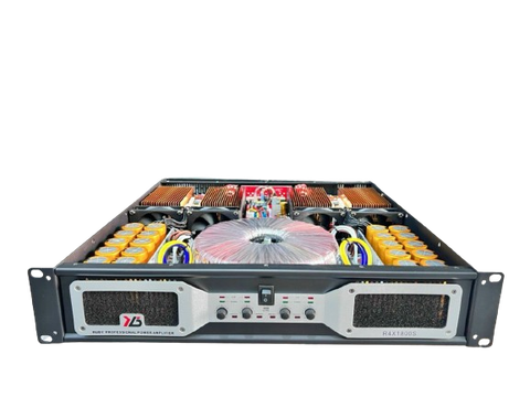 Cục đẩy công suất 4 kênh RUBY 1800S, 4 kênh x 1600w 8ohm, 25kg, nguồn xuyến