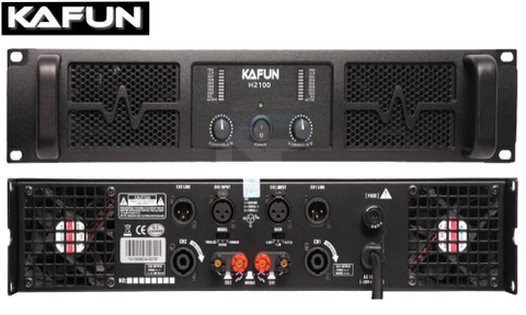 Cục Đẩy Công Suất 2 Kênh, Mạch Class H, KAFUN H2100