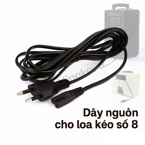Dây Sạc Loa Kéo Số 8
