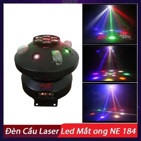Đèn sân khấu cầu sắt laser NE-183 led 4 trong 1