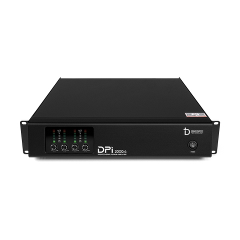 Cục đẩy công suất 4 kênh Dbacoustic DPi 2000:4, 2000wx4CH 8 ohm, hàng chính hãng