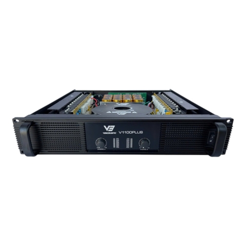 Cục đẩy công suất 2 kênh V1100 Plus 40 sò ,công suất 1000w