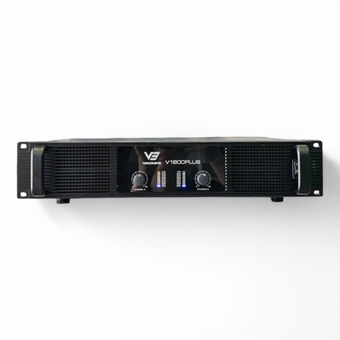 Cục đẩy công suất 2 kênh V3 V1800 Plus 48 sò ,công suất 1200w-1500w