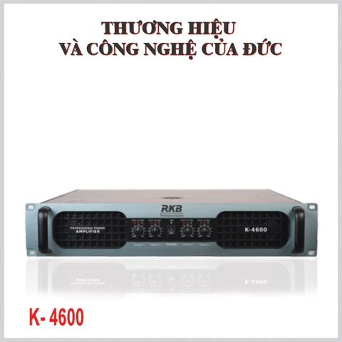 POWER AMPLIFIER RKB K-4600