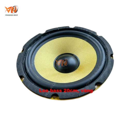 Loa bass 20cm, vàng