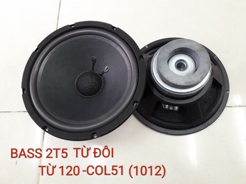 Củ loa bass 25cm (2T5) từ 126