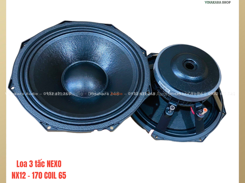 Loa rời Bass 3 tấc Nexo 12NEX65 (TỪ 170 COIL 65, 300W)