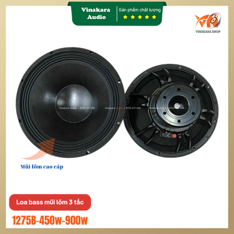 Loa bass rời 30 - 3 tấc neo lõm coil 75 (1275B,450w-900w)