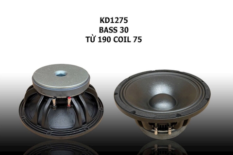 Loa Bass Rời 30 3 Tấc Từ 190 Coil 75, KD1275