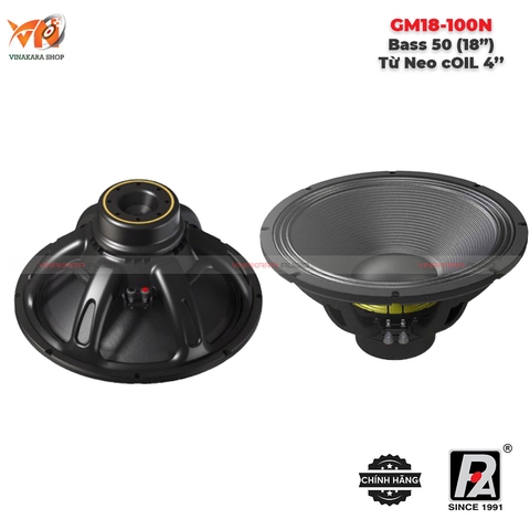 LOA BASS RỜI 50 5 TẤC P.AUDIO GM18-100N - CHÍNH HÃNG THÁI LAN