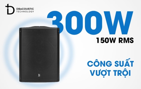 Loa Di Động Chuyên Nghiệp DBACOUSTIC SIREN 10, 300w