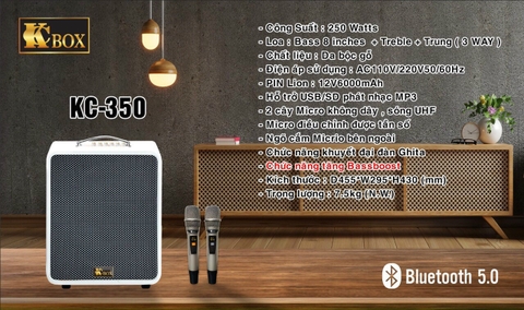 Loa di động xách tay Kcbox KC 350