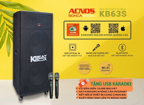 Loa kéo di động Acnos KB63S
