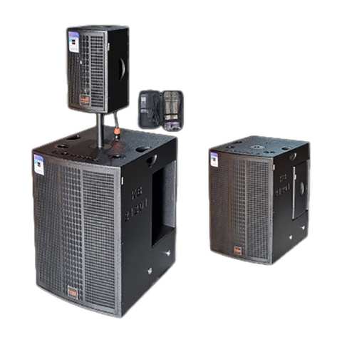 Loa kéo di động Lovina KB21201, 2 bass 30cm 1 Mid 1 Treble, 800w