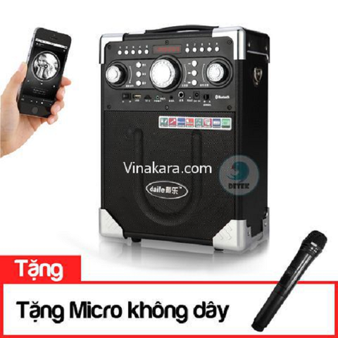 LOA DI ĐỘNG TRỢ GIẢNG DAILE S8 (KÈM 1 MICRO)