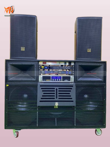 Loa kéo điện 3 bass + 2 loa full 3 tấc ADX 24540 Pro, 3000w