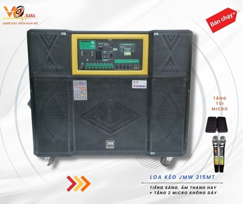 Loa Kéo Công Suất Lớn di động JMW J215MT (2 bass 40cm)