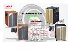 Loa kéo di động Lovina KB118M (Bass 50cm, 800W)