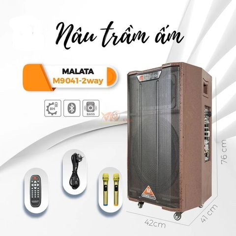 Loa kéo di động Malata M9041 (Bass 40cm)
