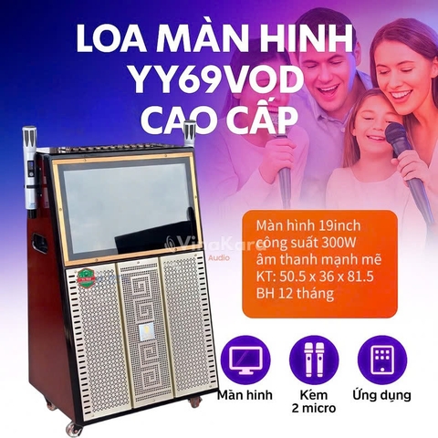 Loa kéo màn hình YUYANG YY69 - màn hình