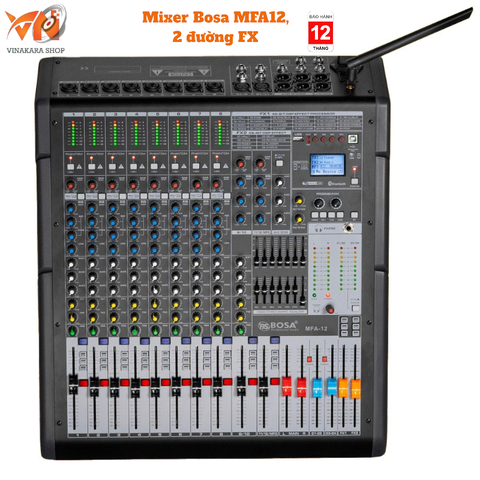 Mixer Bosa MFA-12, 2 đường FX