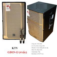 Loa kéo di động KTV GD 1513 (Bass 40cm)