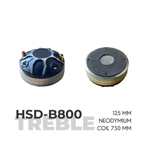 Loa treble 850 NEODYUM coil 75 dây dẹp , HSD-B800