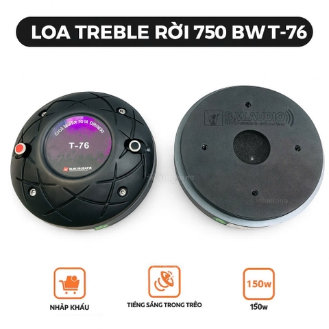 Loa treble rời 750 BW T-76 chính hãng