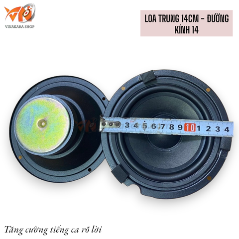 Loa trung rời 14cm, viền 14.5cm T-14VN