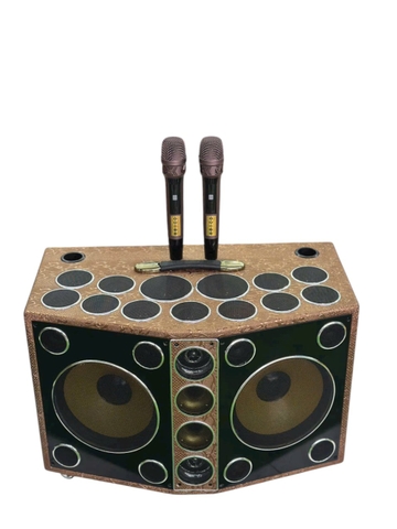 Loa xách tay Bass 25 đôi AD-2700 Plus 27 Đường tiếng, Công suất 900w
