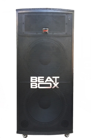 Loa kéo di động 2 BASS ACNOS BEATBOX KB61 - TÍCH HỢP KARAOKE 5 SỐ OFFLINE