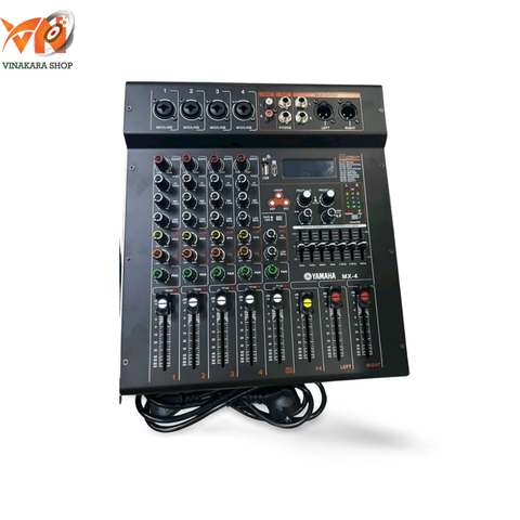 Mixer Yamaha Mx-4 4 Line, Usb, Bluetooth | Hàng Nhập Khẩu