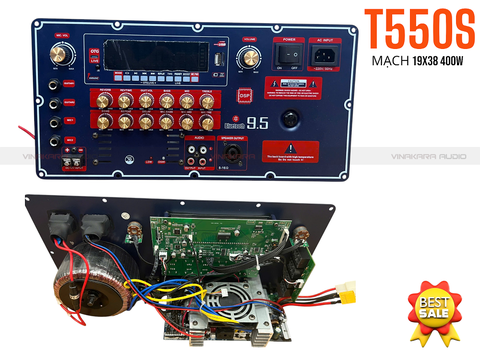 Mạch loa kéo 19x38 ,T400S, T550S, T600S ,dùng cho loa kéo đôi và đơn