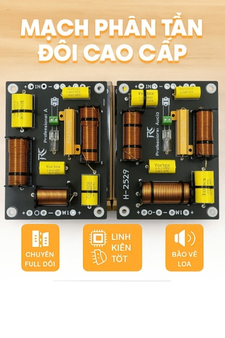 Mạch phân tần đôi cao cấp H-2529 ( Full đôi hỏa tiễn )