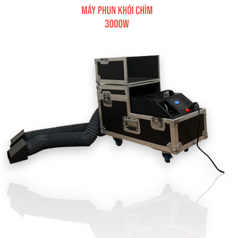 Máy tạo khói chìm lạnh 3000w, 1 quạt, 1 két nước