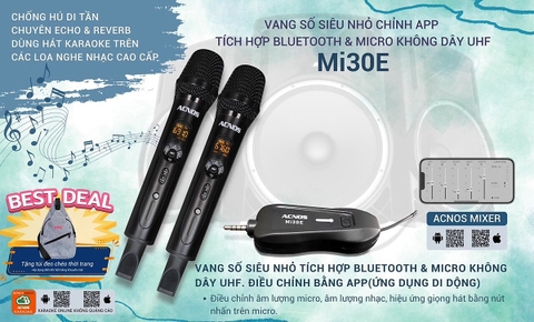 Micro đa năng Acnos MI30E echo, bluetooth