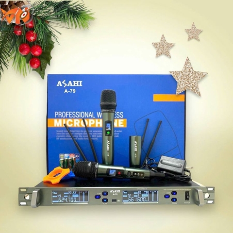 Micro Không dây cao cấp Asahi A-79 chính hãng