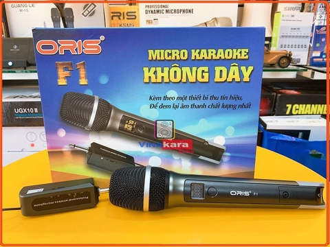 Micro đa năng ORIS F1. Chống hú tốt - Hát karaoke hay, giọng nhẹ như ca sĩ - Hàng chính hãng