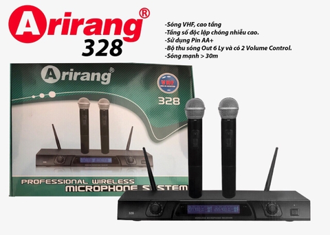 MICRO KHÔNG DÂY ARIRANG 328