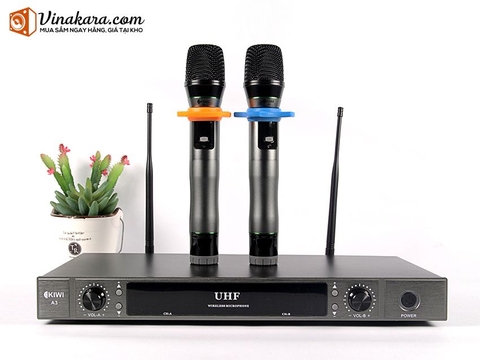 MICRO KHÔNG DÂY KIWI A3 - CHỐNG HÚ CAO CẤP