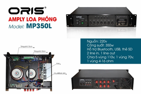 Amply phóng Oris MP350L