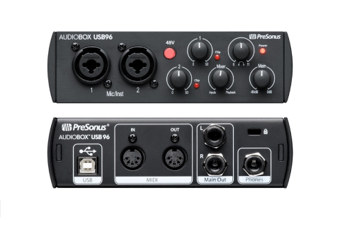 Sound Card PreSonus AudioBox USB 96 24bit 96kHz Giao Diện Thu Âm Chuyên Nghiệp