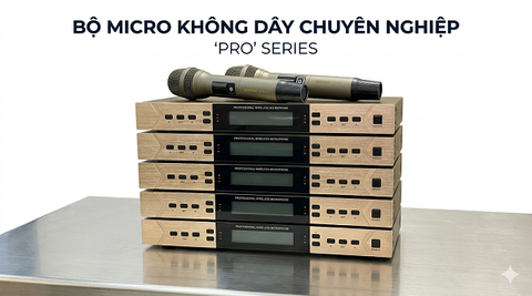 Micro không dây ADX S600 Pro - S800 Pro - hát nhẹ - chống hú - phiên bản