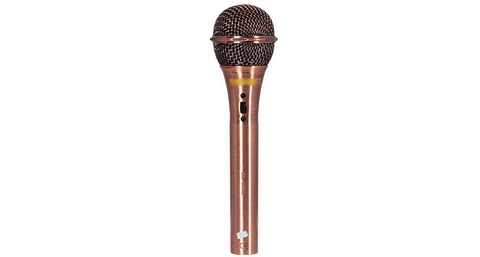 Micro Karaoke Có Dây Shur SM-959, vàng đồng