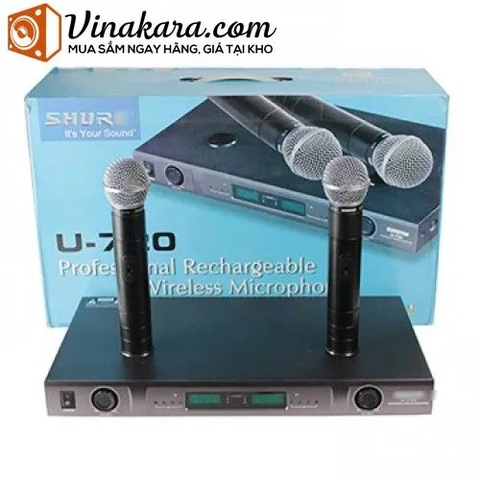 Micro Karaoke Không Dây Shur U720