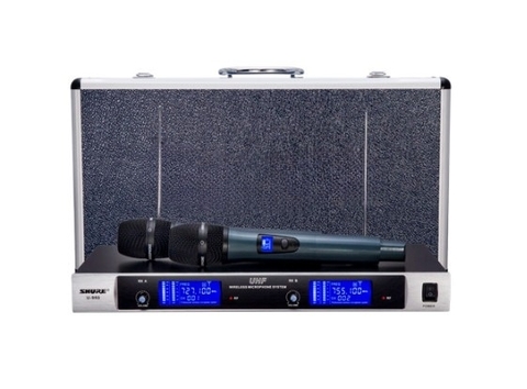 Micro không dây Shur U980 chính hãng (Nhôm sang trọng)