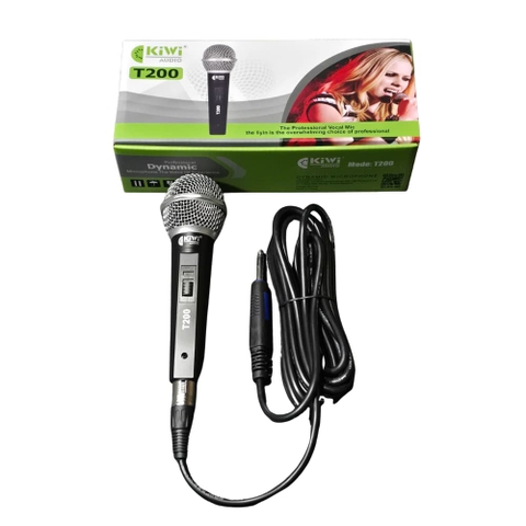 Micro có dây KIWI T200 chính hãng